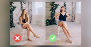 best sitting poses for portraits