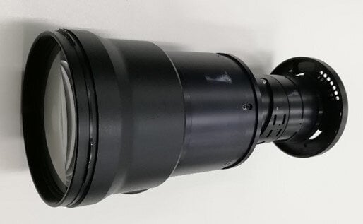 Customized pentax DA 300mm f/4 lens for use in space