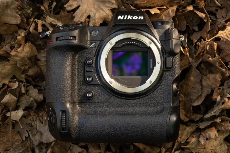 Front of the Nikon Z 9.