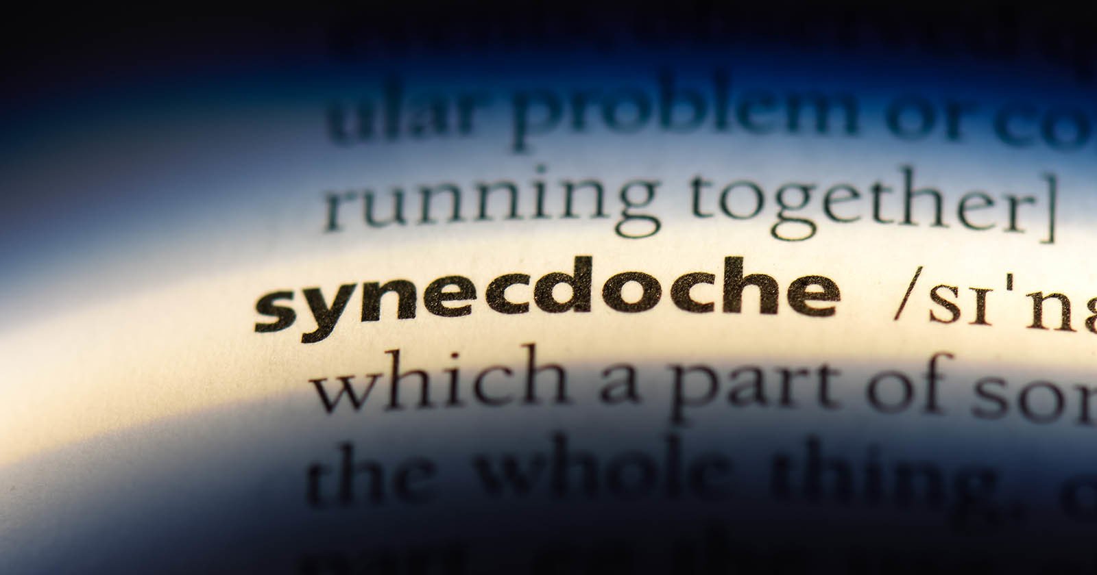 Synecdoche: The Essence of Photography