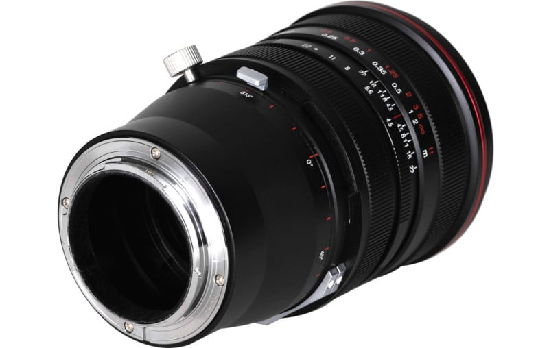 Laowa's 'Red Ring' Version of the 15mm Shift Lens has 14 Aperture Blades