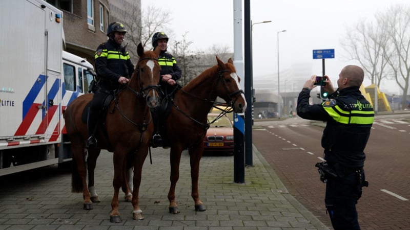 Nos bastidores do trabalho policial na Holanda