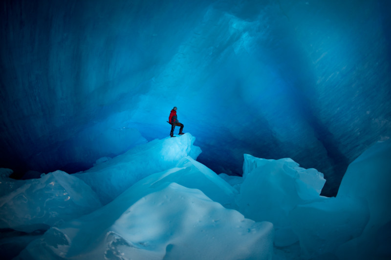 Ice Caves in the Rocky Mountains