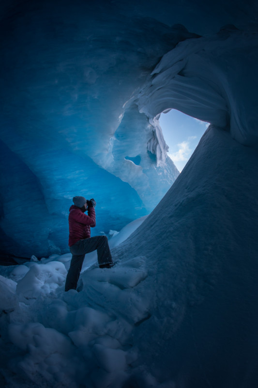 Ice Caves in the Rocky Mountains