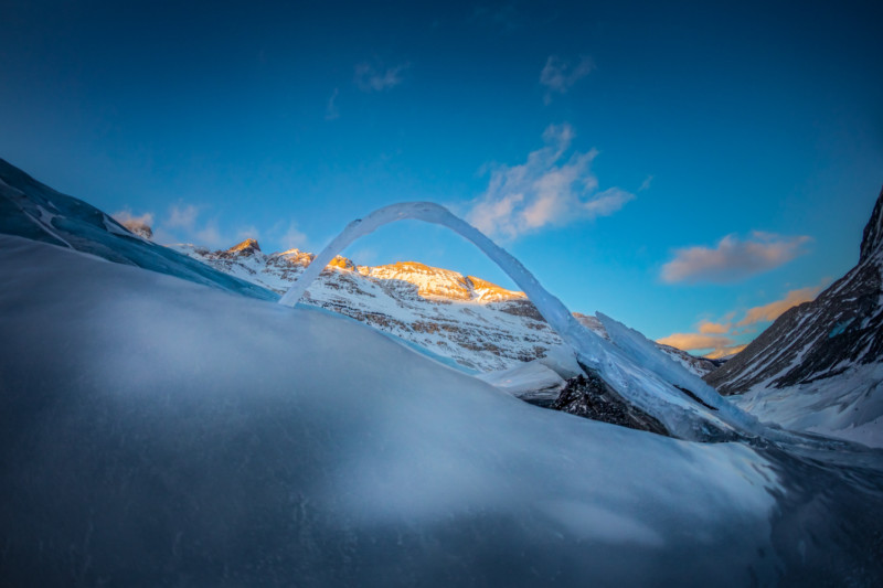 Ice Caves in the Rocky Mountains