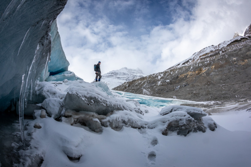 Ice Caves in the Rocky Mountains