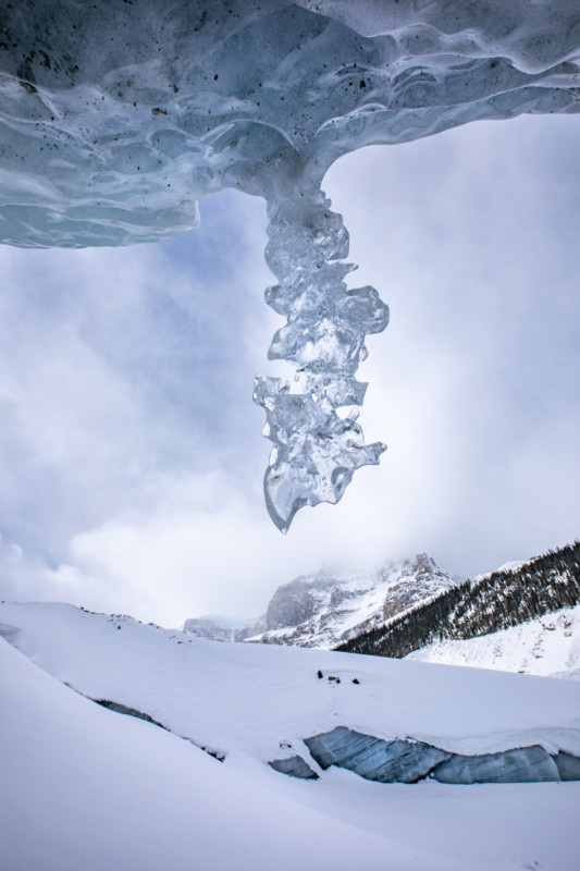 Ice Caves in the Rocky Mountains