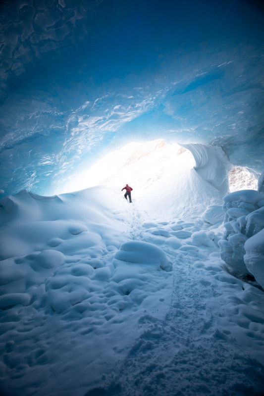 Ice Caves in the Rocky Mountains