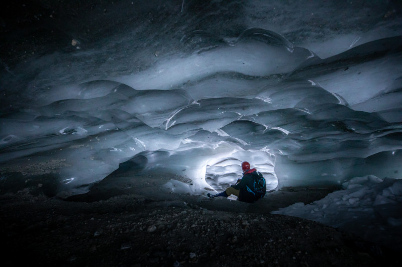 Ice Caves in the Rocky Mountains