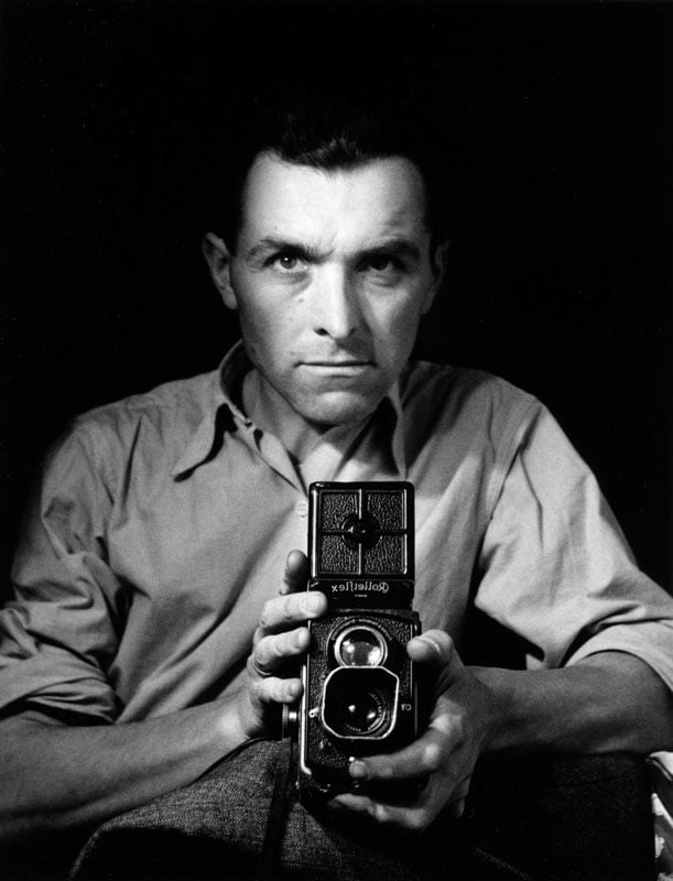 Photographer Robert Doisneau, 1947.