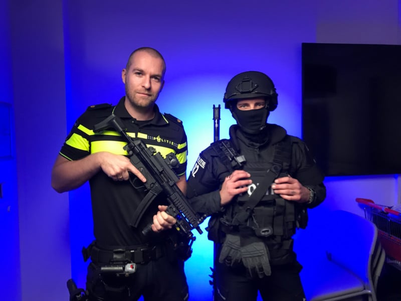 Behind the scenes of policing in Netherlands