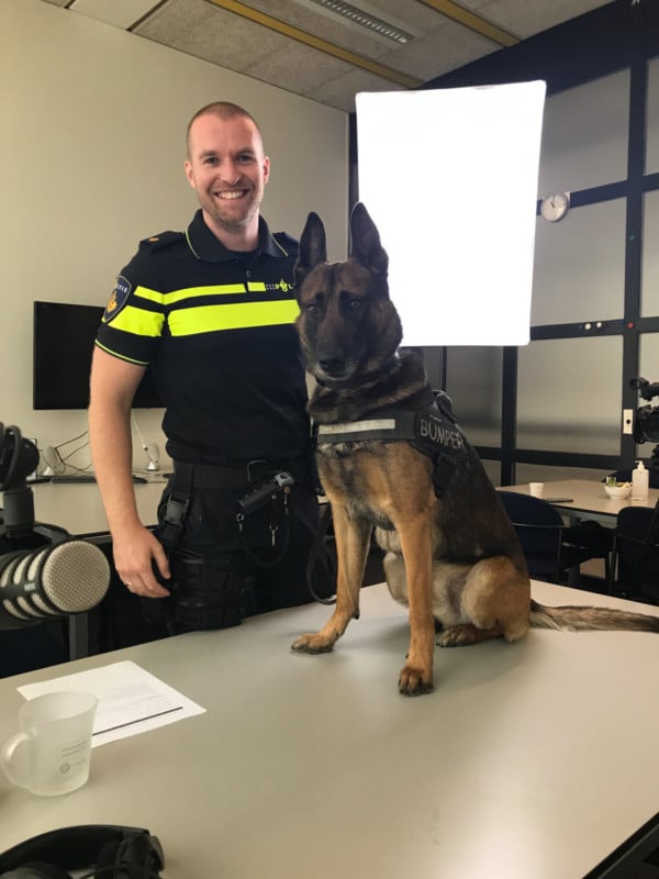 Nos bastidores do trabalho policial na Holanda