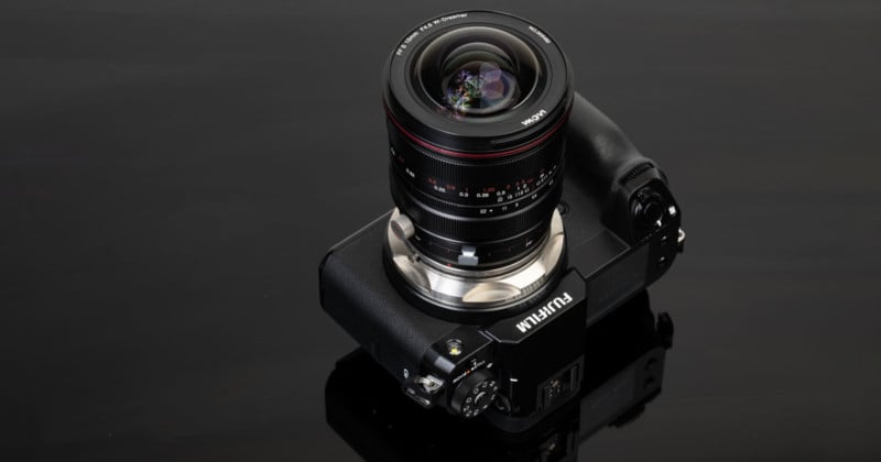 15mm f/4.5R Zero-D Shift lens