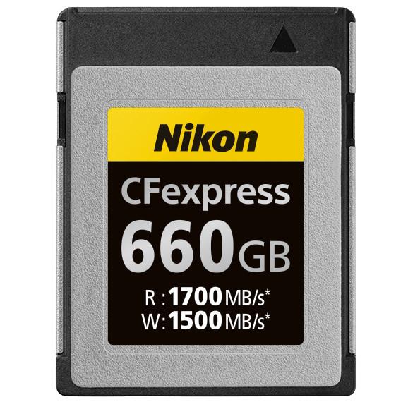 Nikon CFexpress प्रकार B कार्ड