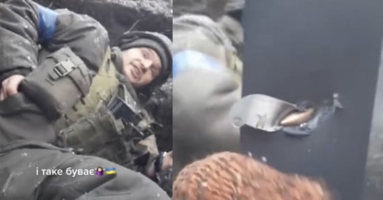Ukraine Soldier Bullet