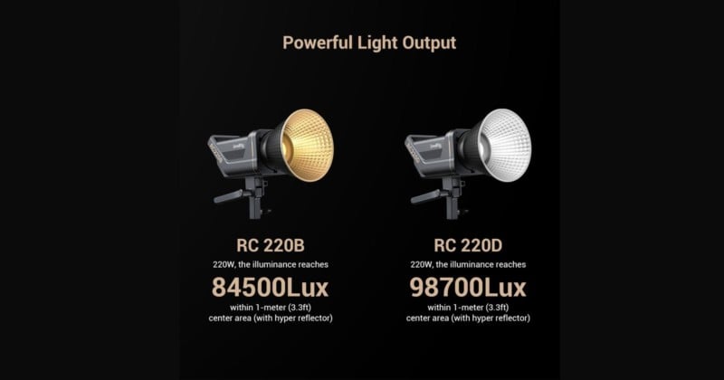 The RC220 has an Ultra Bright Design 