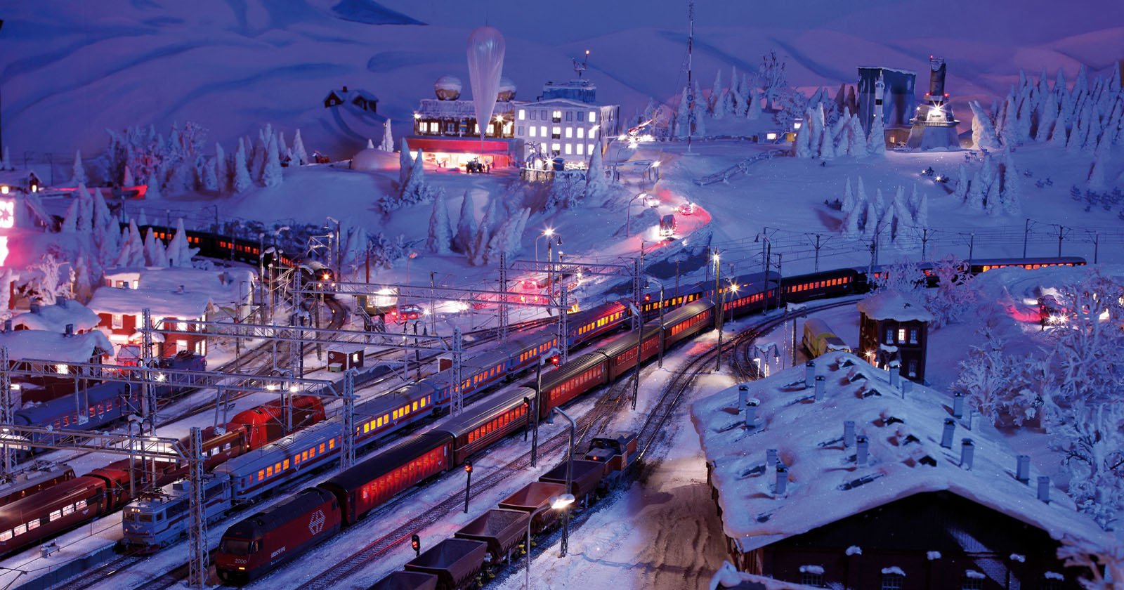 Tome un relajante paseo de 360 ​​grados en el modelo de tren más grande del mundo