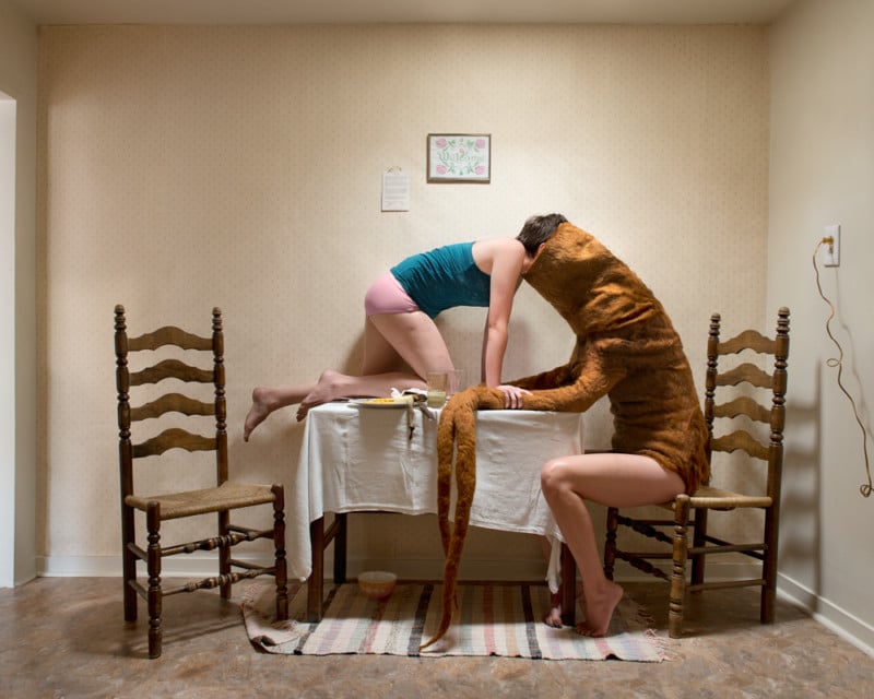 Surreal photo project about mental health