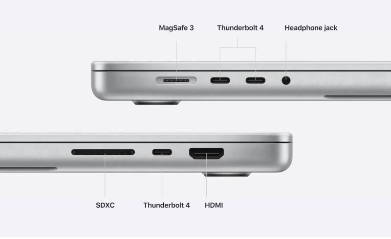 thunderbolt 4 ports on macbook