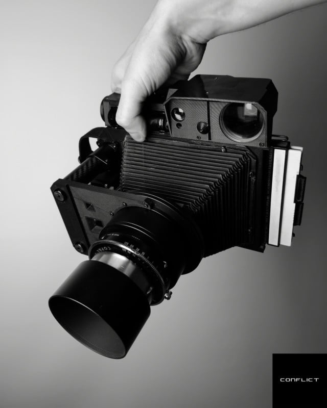 World's First Autofocus 4x5 Camera