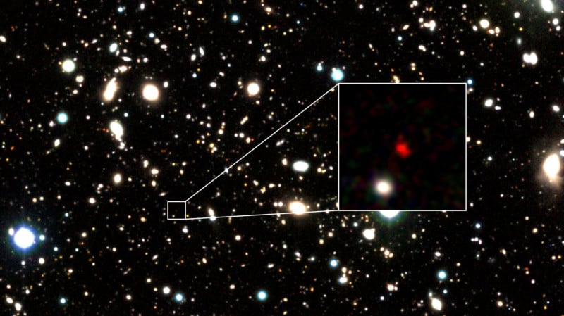 Los astrónomos capturan la galaxia más distante jamás vista, a 13.500 millones de años luz de distancia