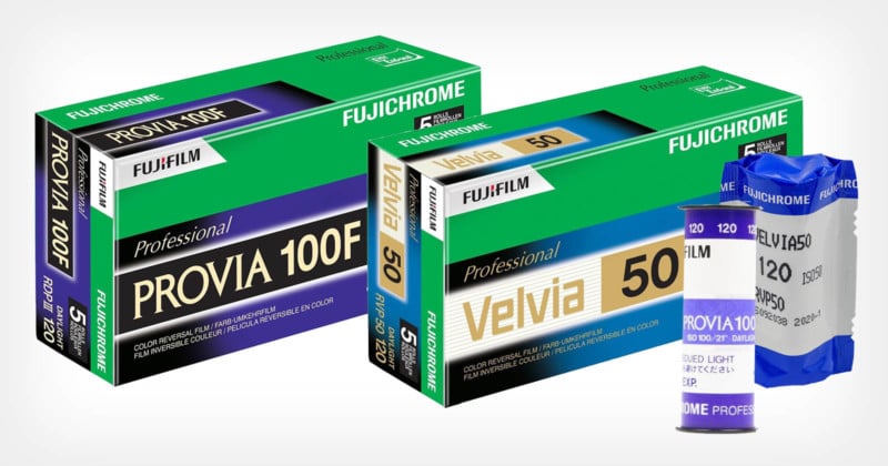 Fujifilm Japan Stops Accepting Orders for Color Film Amid Supply