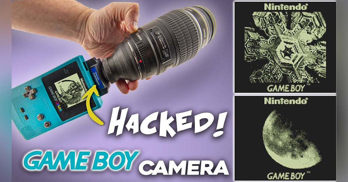 How to Hack a Game Boy Camera to Use ‘Real’ Camera Lenses