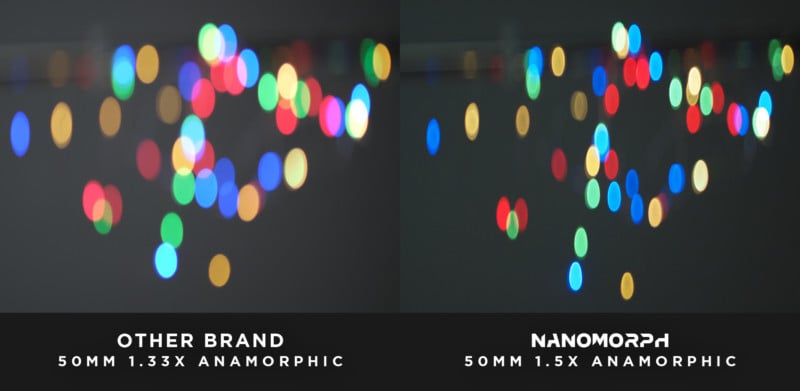 Venus Optics Nanomorph Anamorphic Lenses