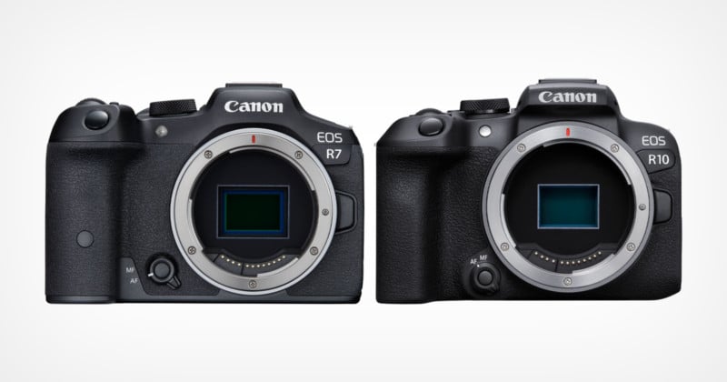Canon Launches R7 and R10