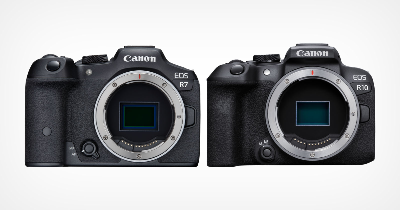 Las Canon EOS R7 y R10 llegan con sensor APS-C de 32 y 24 MP y un