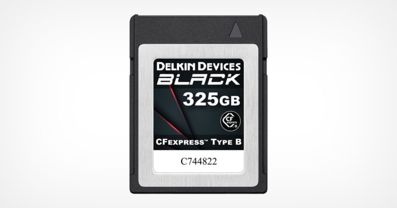 Delkin Black CFexpress Type B card