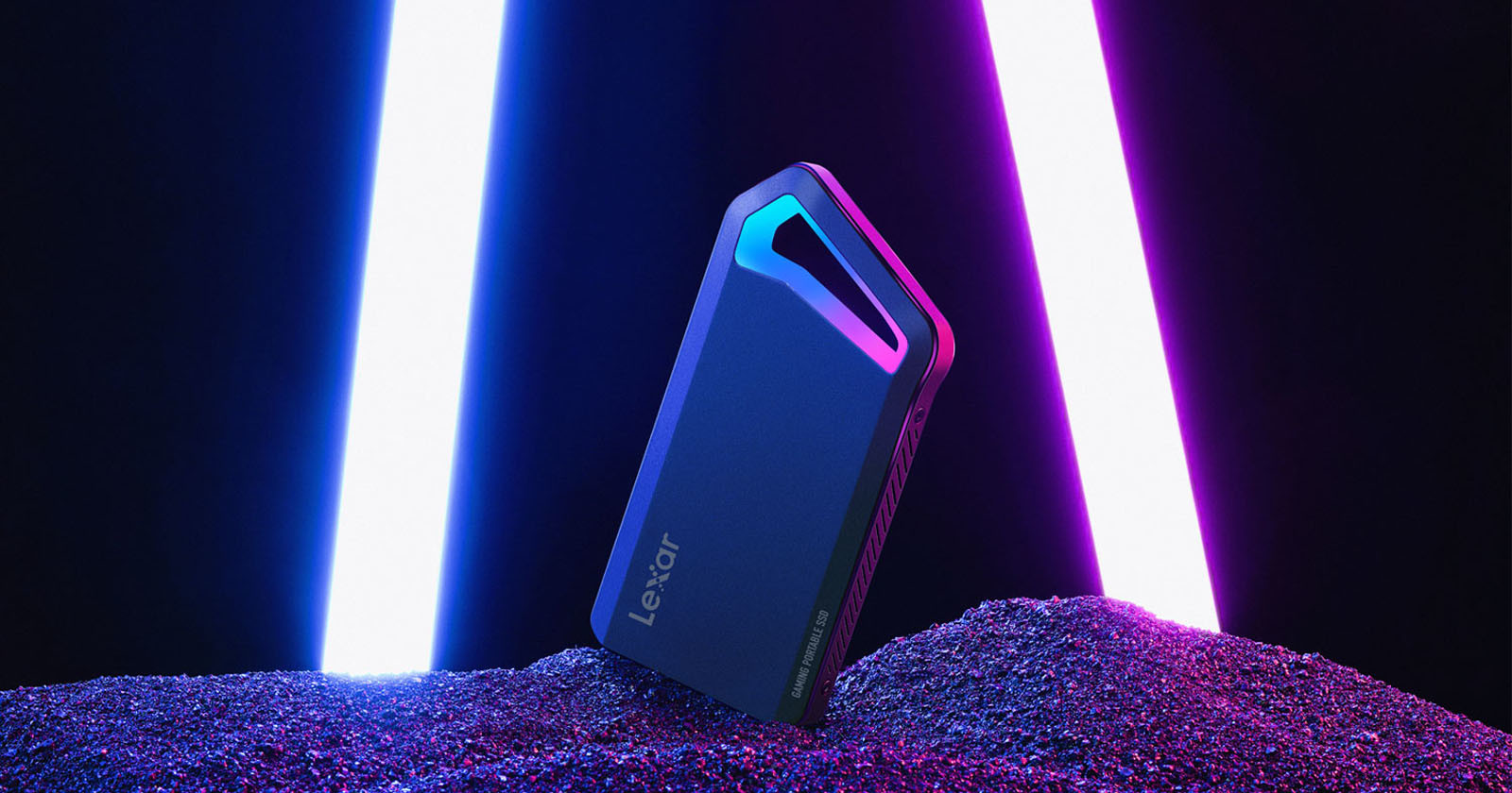 Lexar’s New Super-Fast Portable SSD Features RGB Lighting