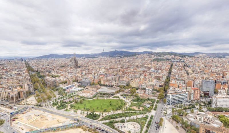 Barcelona gigapixel