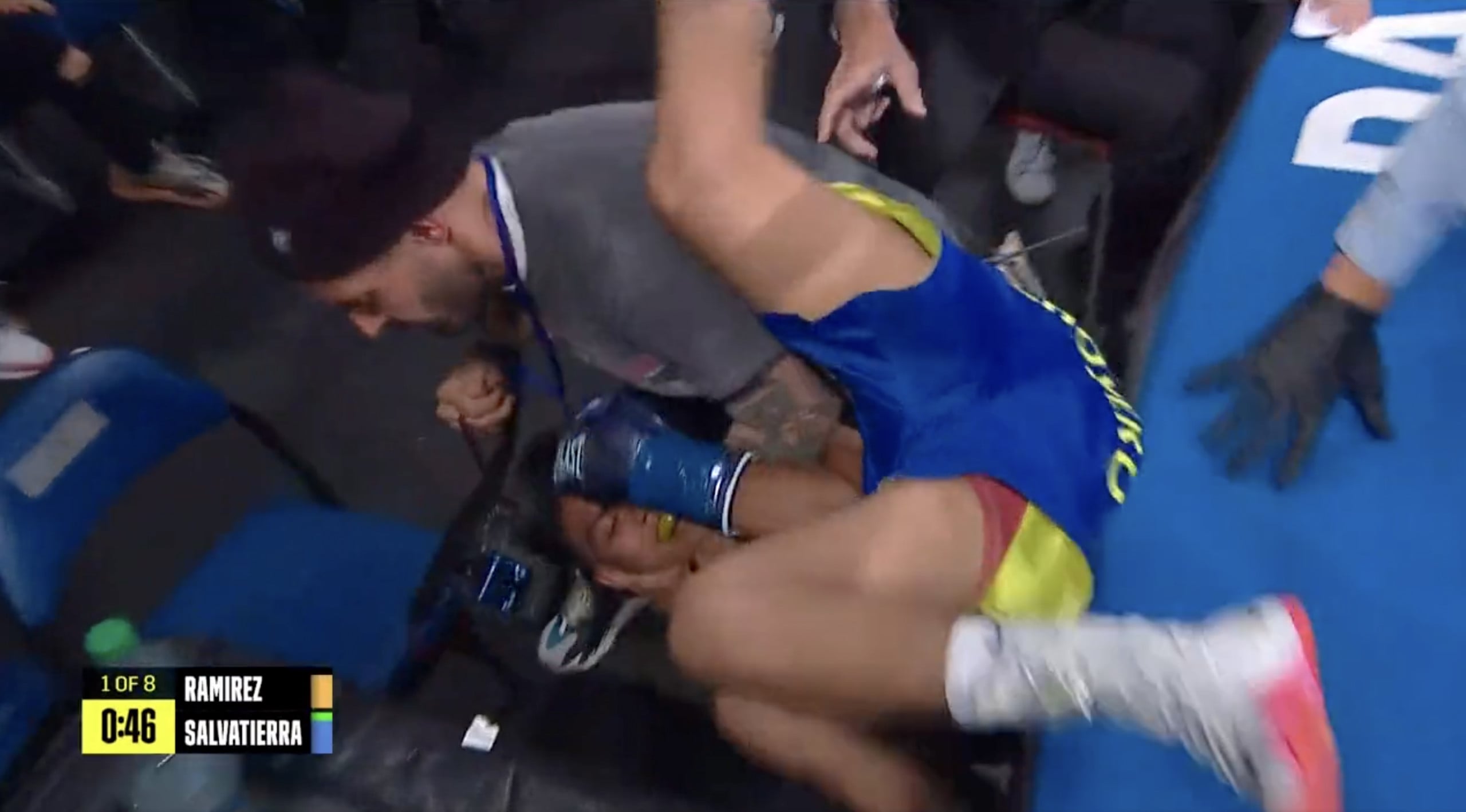 Ringside Photographer Saves Boxer from Fall After Brutal Knockout - Vimarsana News