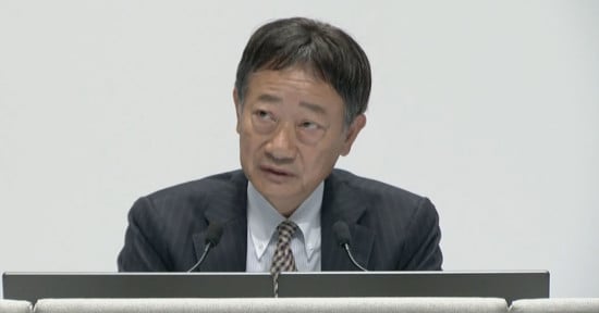 Sony CEO Terushi Shimizu