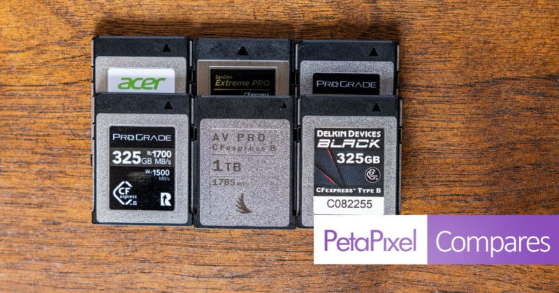 The Best CFexpress Memory Cards in 2023 | PetaPixel