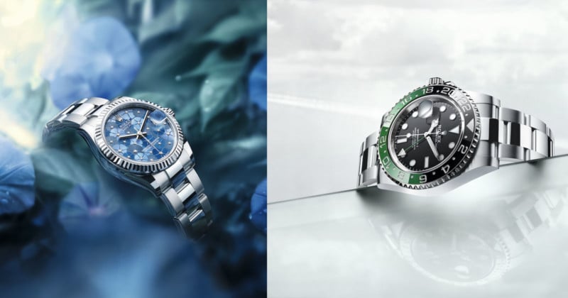 Advertising Photo of Watches