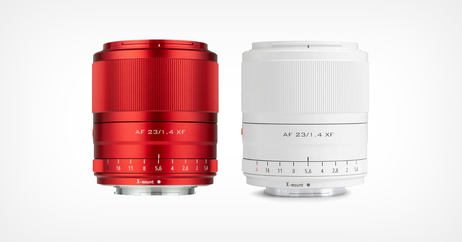 Viltrox is Making Limited Edition White or Red Fuji XMount Prime