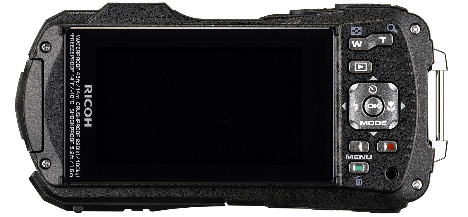 The Ricoh WG80 is an UltraRugged PointandShoot with Builtin Lights