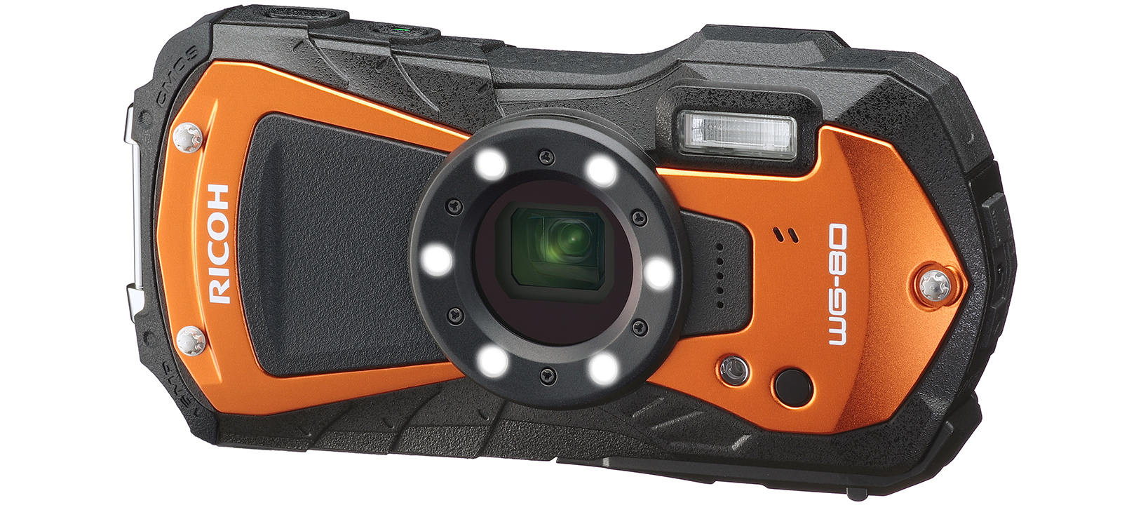 The Ricoh WG80 is an UltraRugged PointandShoot with Builtin Lights