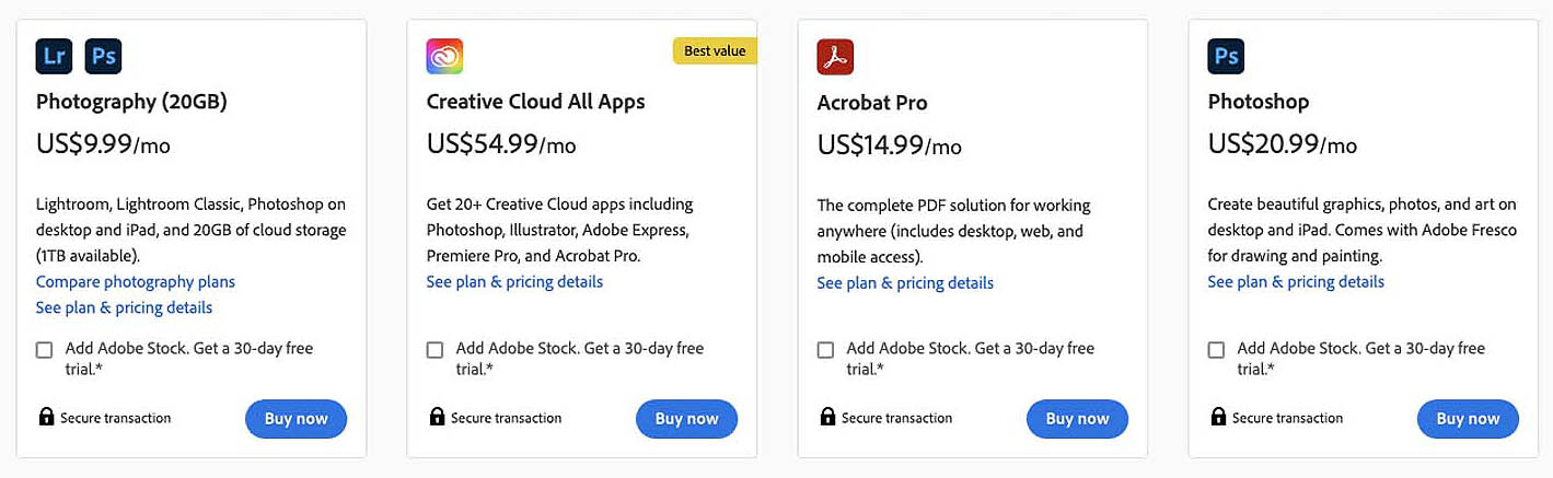 How Much is Photoshop in 2025? | PetaPixel