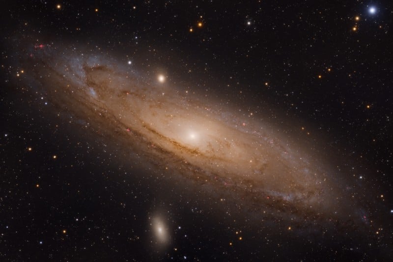 Andromeda Galaxy Photo By Brennan Gilmore