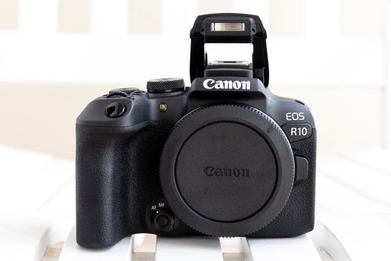 Canon EOS R10 camera.