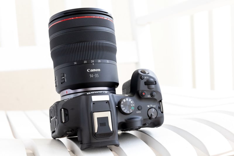 Canon EOS R7 camera.