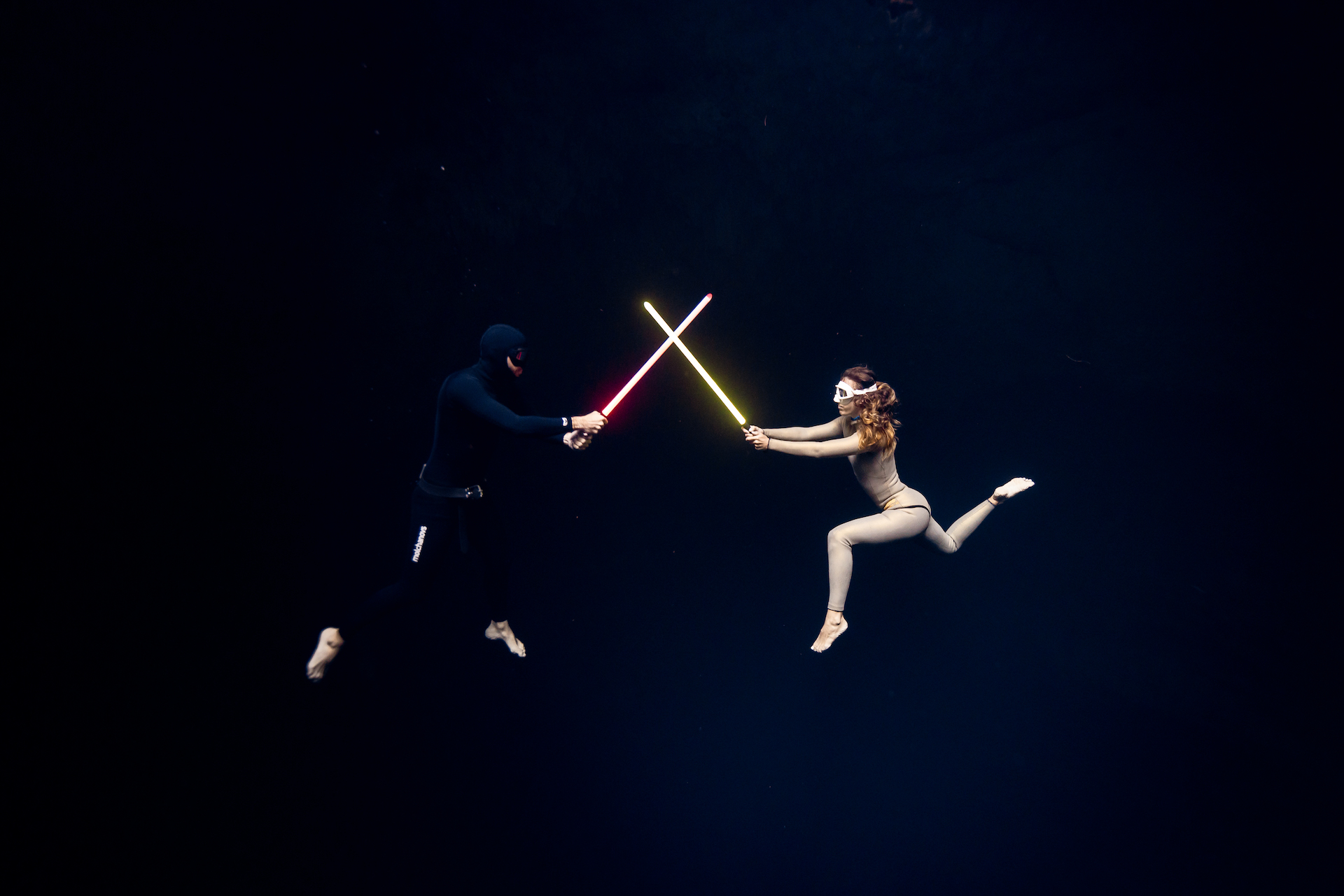 Freediving Photographer Captures Underwater Lightsaber Battle PetaPixel