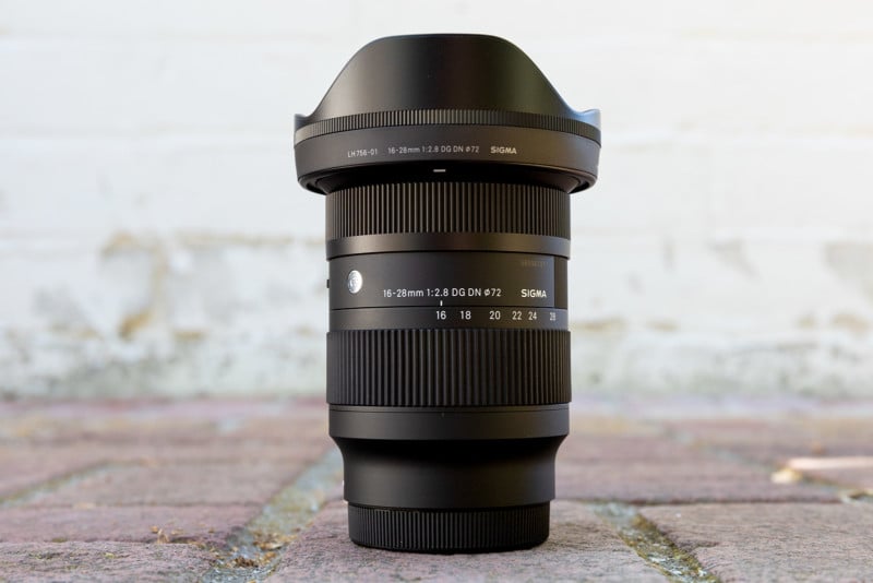 Sigma 16-28mm f/2.8 DG DN Contemporary lens.