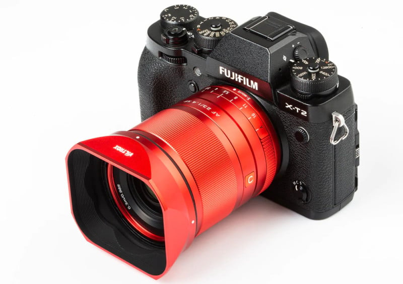 Viltrox is Making Limited Edition White or Red Fuji X-Mount Prime