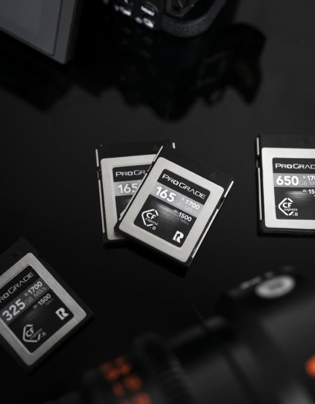 ProGrade's 165GB CFexpress Card Makes High Performance Cheaper 
