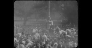 Upscaled footage of a 1936 summer camp