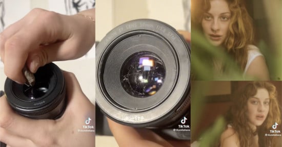 Bizarre TikTok Trend Sees Photographers Destroying Lenses with Rocks